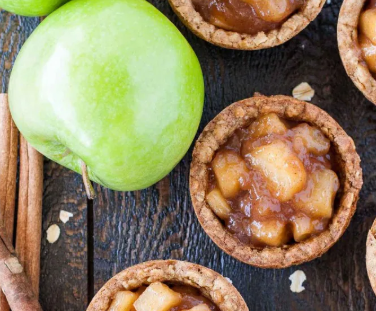 Apple Crisp Cookie Cups